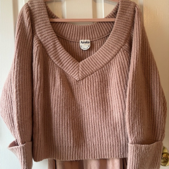 Arula Pink Sweater and Dress Set - Picture 2 of 4